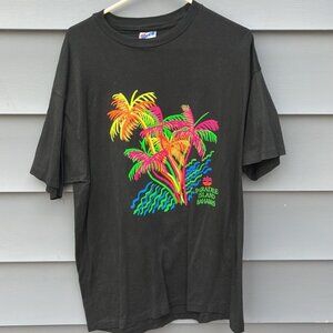 Vintage 90s Neon Bahamas T-Shirt